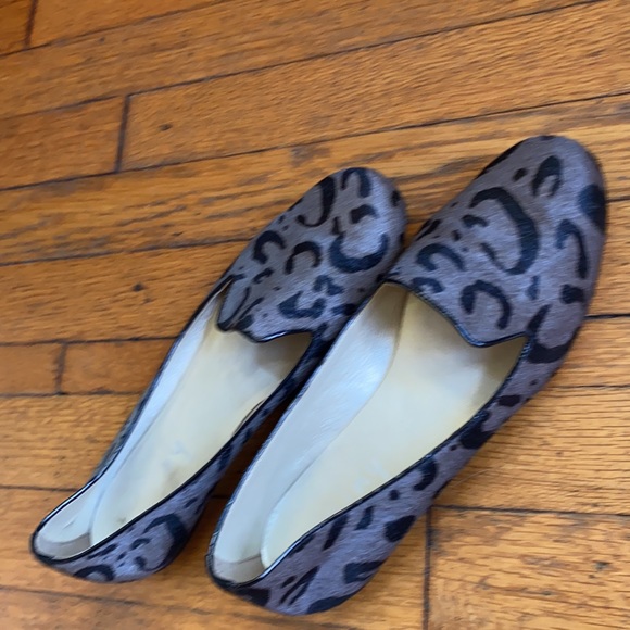 Brazilian Mohair Animal Print Loafer Flats - 8.5 - Picture 5 of 8